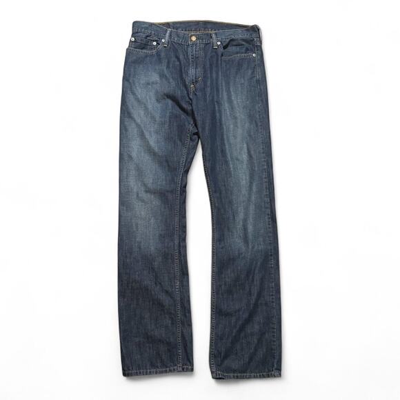 Levi’s Straight Leg Jeans – Mid Blue 2000s Fade Classic Five-Pocket - Picture 1 of 5
